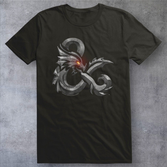 Dungeons & Dragons: NEW Honor Among Thieves Steel Ampersand Movie Merch tee XL - Picture 2 of 5